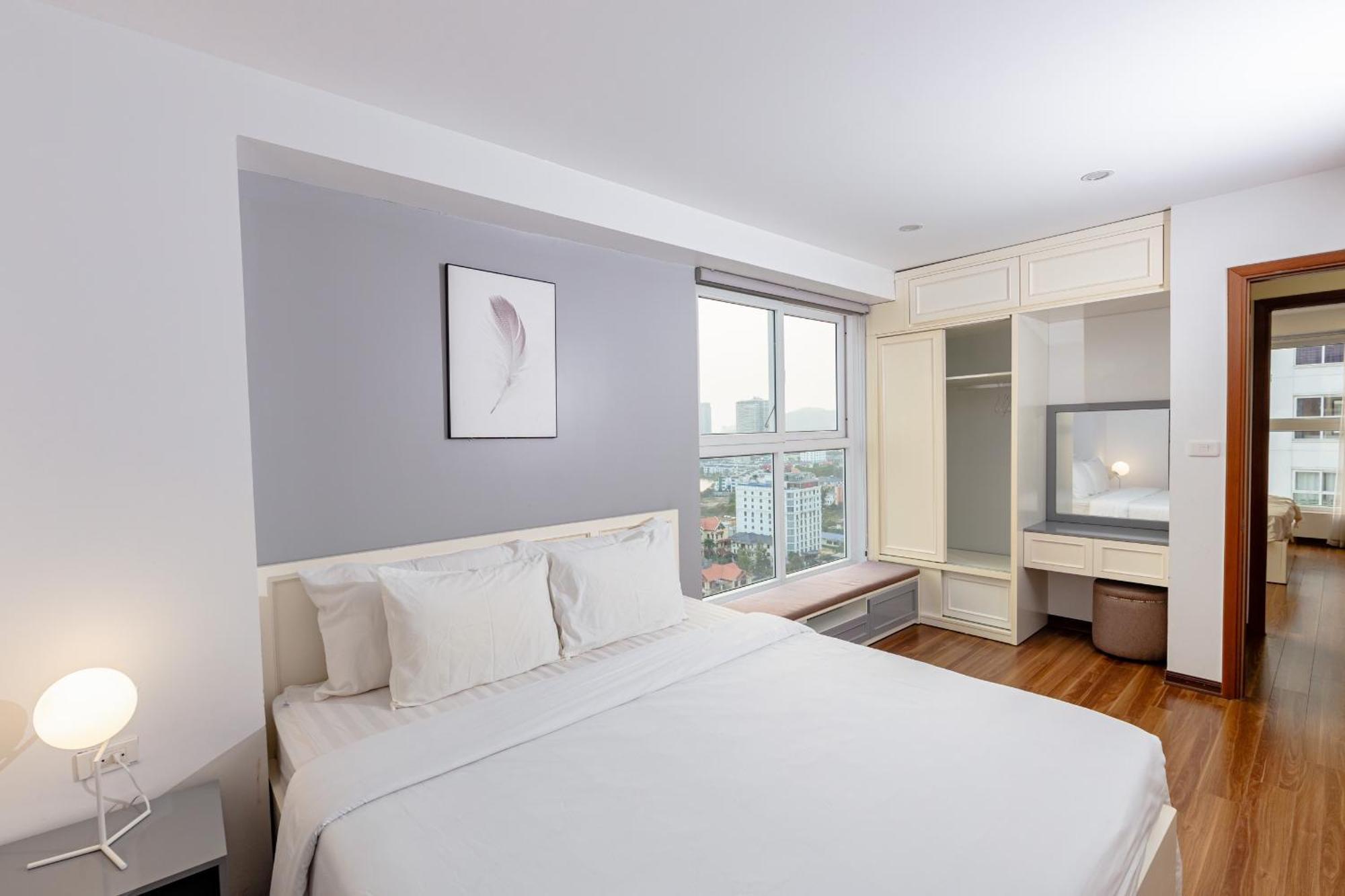 Homestay 3 phòng ngủ VIEW BIỂN chung cư Newlife Tower Ha Long Exterior foto