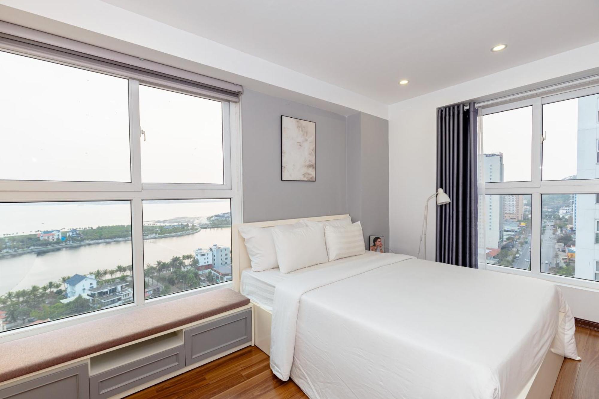 Homestay 3 phòng ngủ VIEW BIỂN chung cư Newlife Tower Ha Long Exterior foto